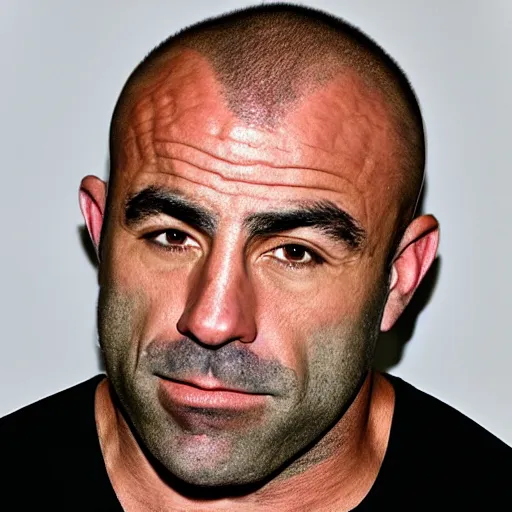 Prompt: joe rogan with a fake mustache