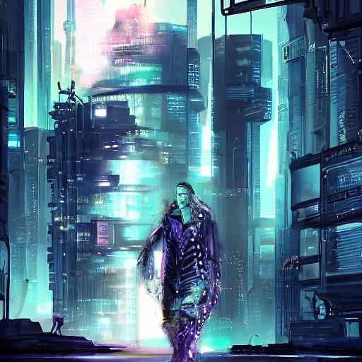 Prompt: cyberpunk dreaming by bobby zeik