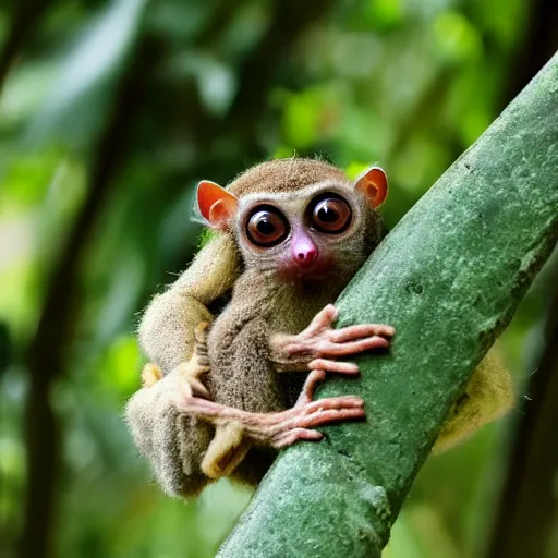 Prompt: tarsier by sylvia ritter