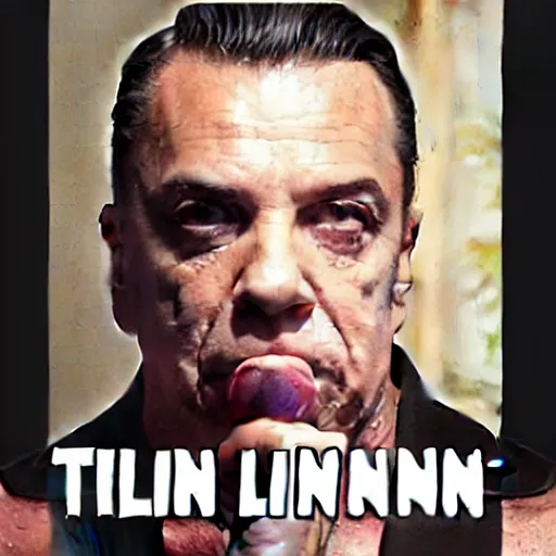 Image similar to Meme of Till Lindemann