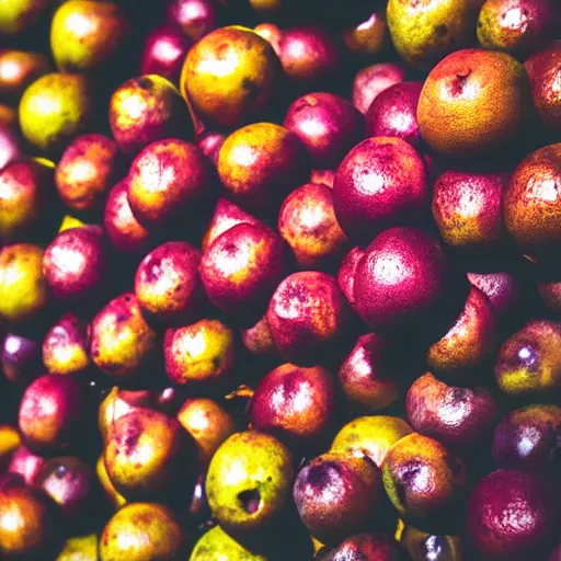 Prompt: Photo of A fruit with human features, sigma 50mm, ƒ/8, focal length: 50mm, hyper detailed.