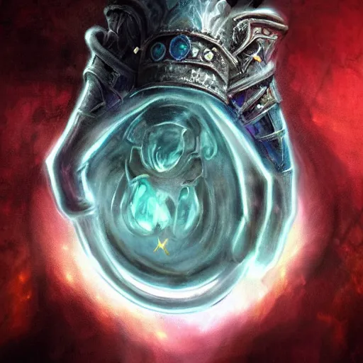 Image similar to The magical Ring of Three Wishes, d&d magical item, concept art, digital art, video game concept art