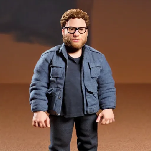 Prompt: Seth Rogen action figure, highly detailed, 4k, photo