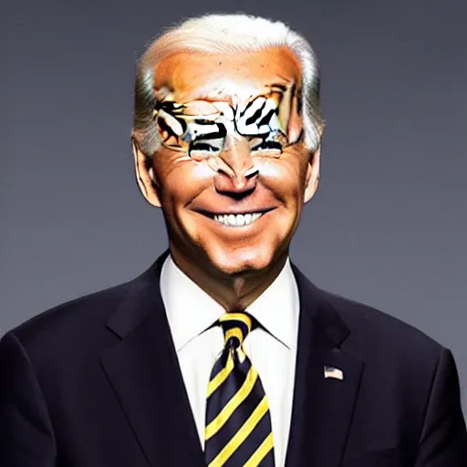 Image similar to donald trump and joe biden combined, headshot photo