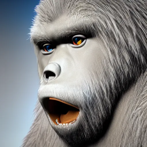 Prompt: photo of the yeti, ultra realistic details, 8k