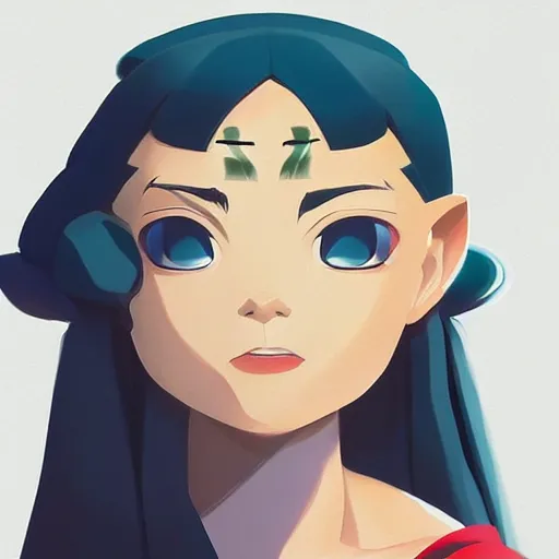 Image similar to face icon stylized minimalist inuyasha, loftis, cory behance hd by jesper ejsing, by rhads, makoto shinkai and lois van baarle, ilya kuvshinov, rossdraws global illumination