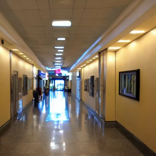 Image similar to mall hallway, craigslist photo