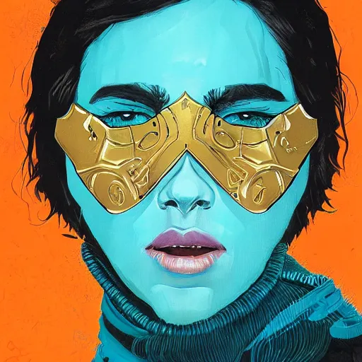 Image similar to a painting of hordor dripped out, gold rings, gold chain, stylish, gold grill by sachin teng