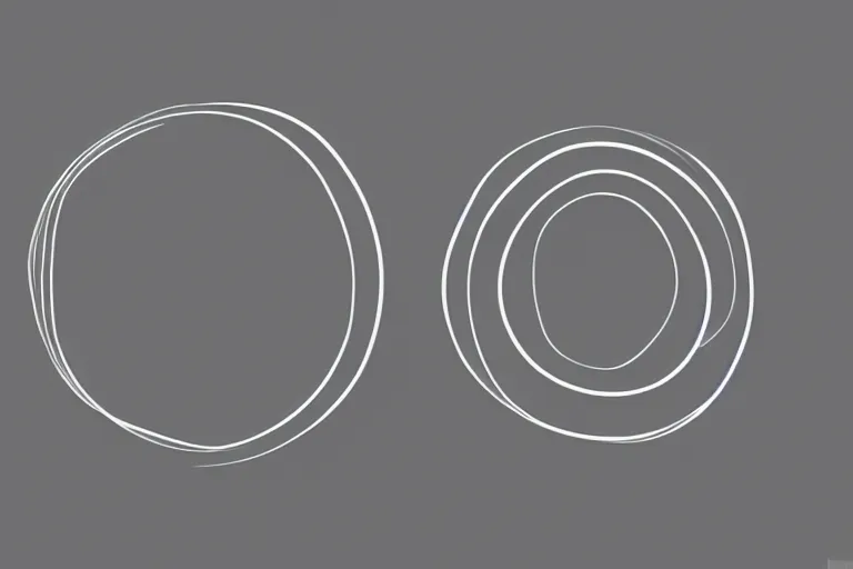 Image similar to identical solid circles that fill an empty space, the solid circles make the shape of a star