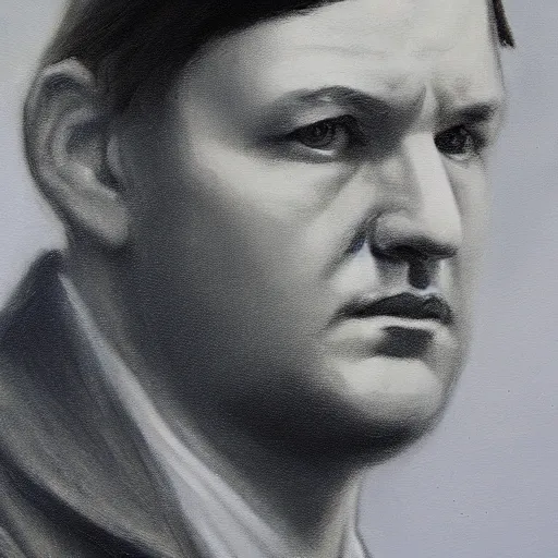 Image similar to portrait painting of Irish rebel Michael Collins, 4K detail