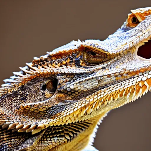 21st Jun 2017.UK weather.Fenster the bearded dragon enjoys basking