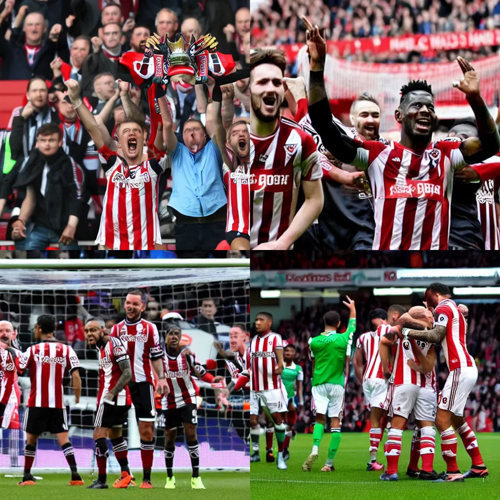 Prompt: brentford winning premier league