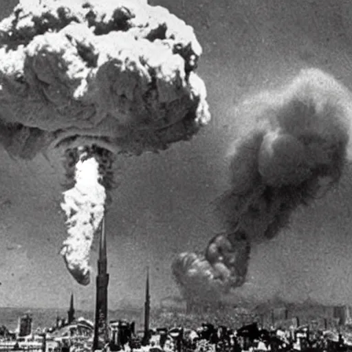 Image similar to atomic bomb blast in istanbul,