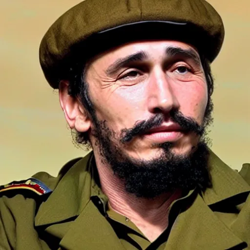 Image similar to james franco as fidel castro in the new movie the revolution will not be appropriately cast ( 2 0 2 3 )