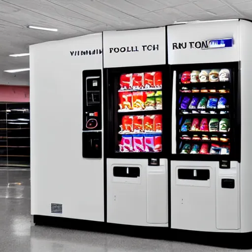 Image similar to vending machine, liminal space, photography, plasma display, ray tracing reflections