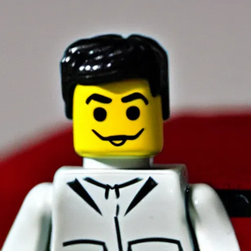 Prompt: hitler as a lego figure