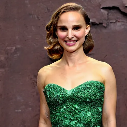 Prompt: natalie portman as a porkchop mutant hybrid,