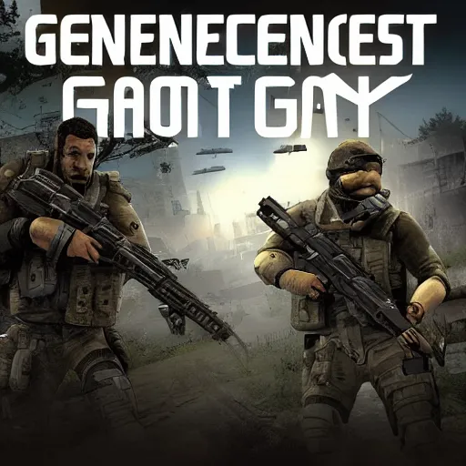 Image similar to generic first person shooter video game box art