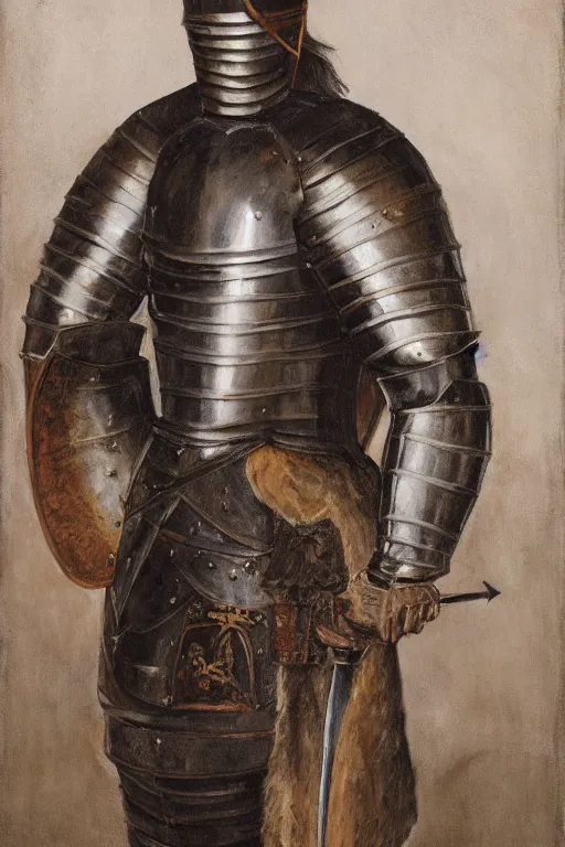 Image similar to portrait of a knight