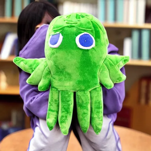 Image similar to cthulhu plush