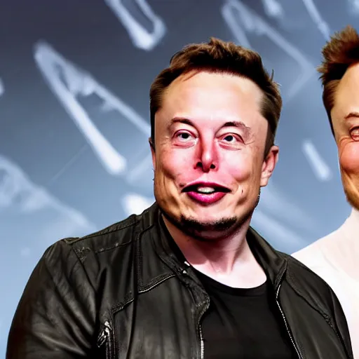 Image similar to Elon Musk and SpongeBob smoking weed ,4K, quality, realistic