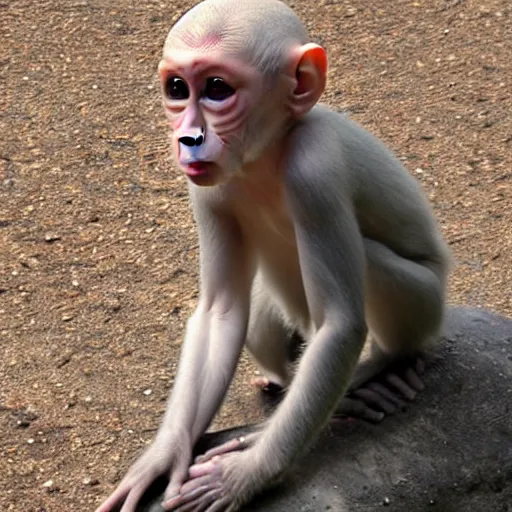 bald albino monkey｜TikTok Search