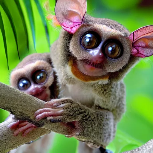 Image similar to tarsier computer art