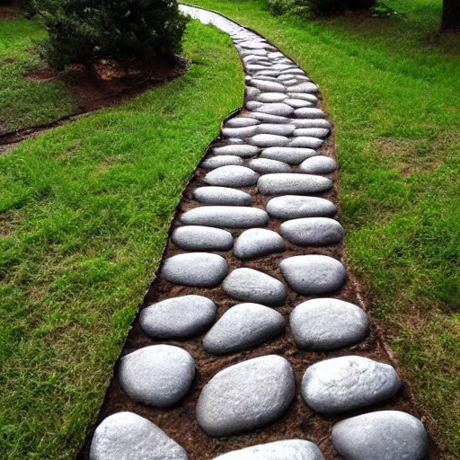 Image similar to spiky stone path