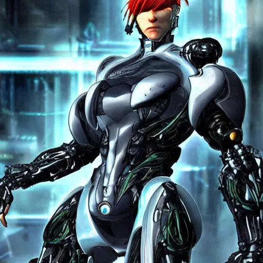 Image similar to cyborg from metal gear rising : revengeance