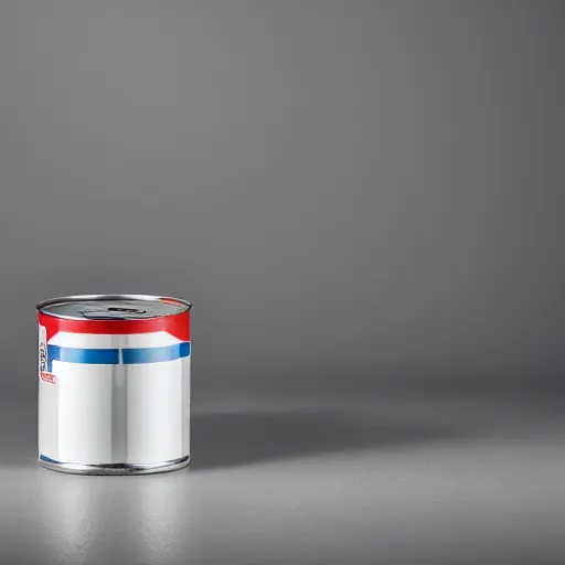 Image similar to can of paint, modern, minimal, professional photography, studio lighting