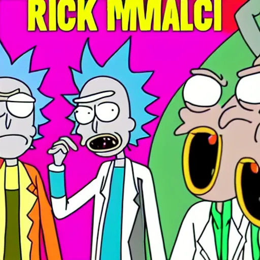 Prompt: rick & morty