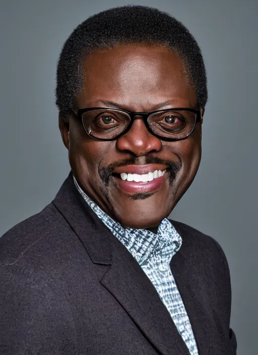 Image similar to DSLR photo portrait still of 64 year old age 64 Bernie Mac at age 64!!!, 85mm f1.8