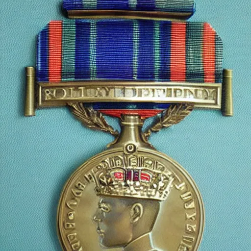 Image similar to military medal, photorealistic, hyperrealistic, detailed, intricate, contains letters T! W! Z!