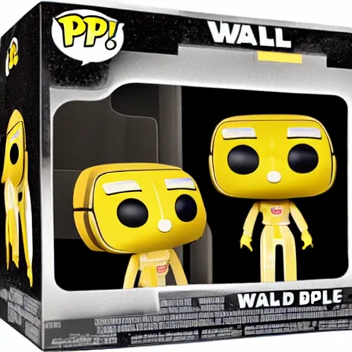 Image similar to Wall-E Funko Pop with package