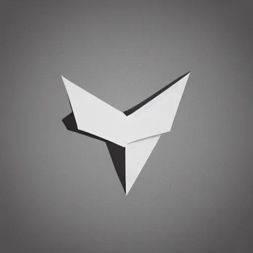 Image similar to paper plane logo with shadow of plane flying around the world, logo, vector