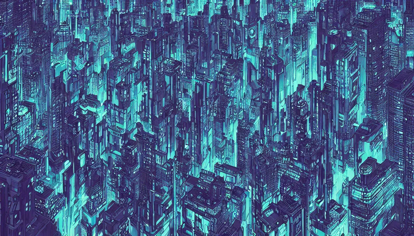 Image similar to blade runner by laurie greasley, tron city by josan gonzalez, akira, rene magritte, ultraclear intricate, sharp focus, highly detailed digital painting illustration, concept art, masterpiece