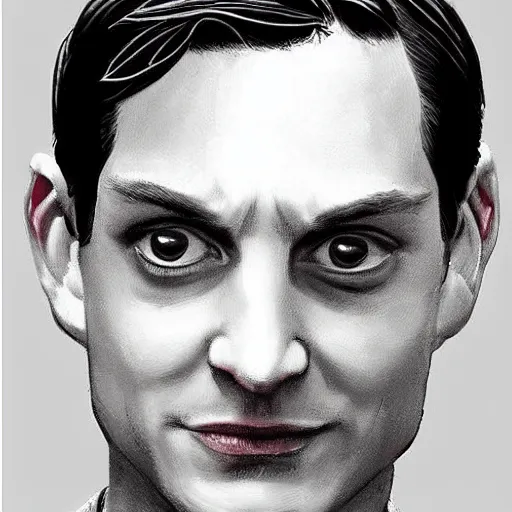 Prompt: “ tobey maguire as batman, movie, photorealistic ”