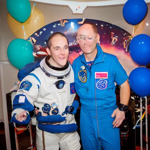 Image similar to astronauts on the moom birthday party photos