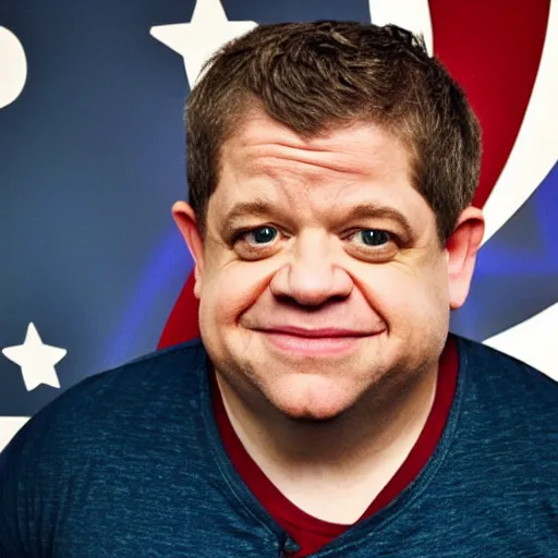 Prompt: patton oswalt as captain America