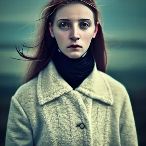 Image similar to anastasia bezrukova by alessio albi