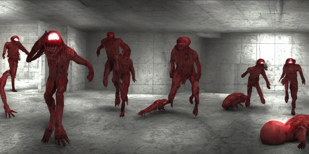 SCP Secret Containment Breach Classified Monsters, Stable Diffusion