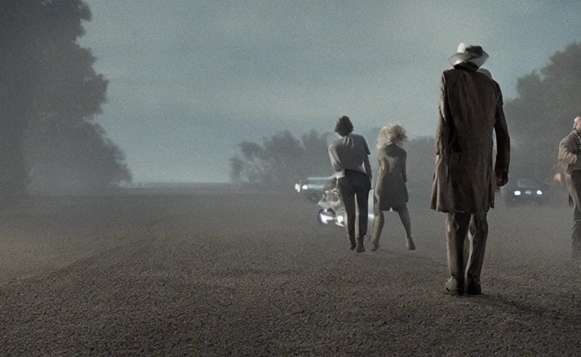Prompt: Movie Screenshot from new Roger Deakins film, Award winning Cinematography