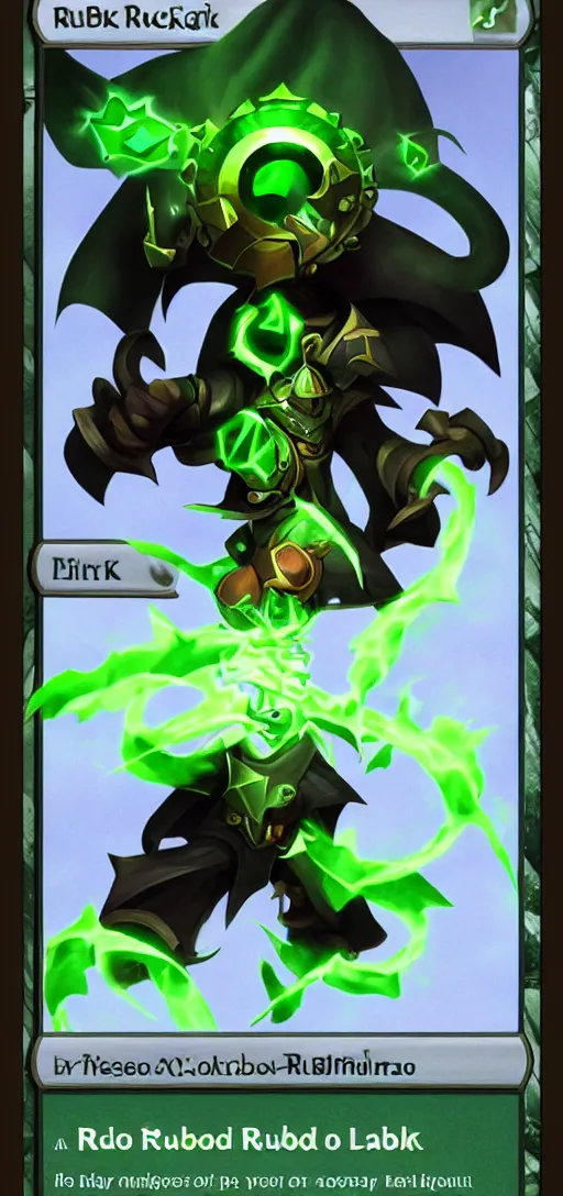 Prompt: Rubick