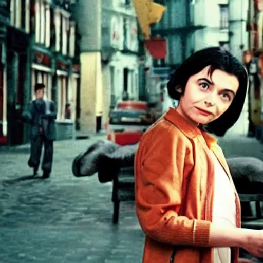 Prompt: a film still from amelie