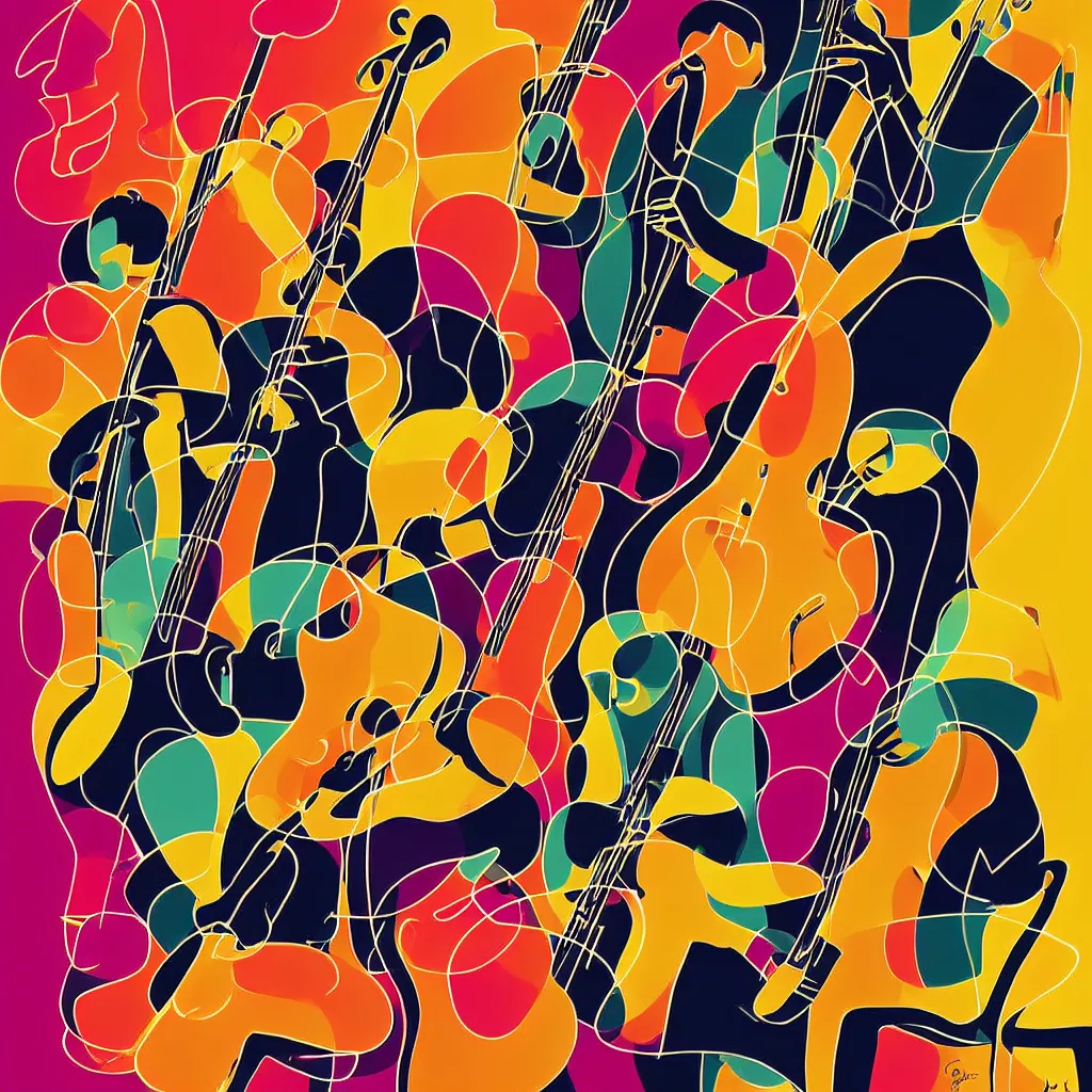 jazz art wallpaper