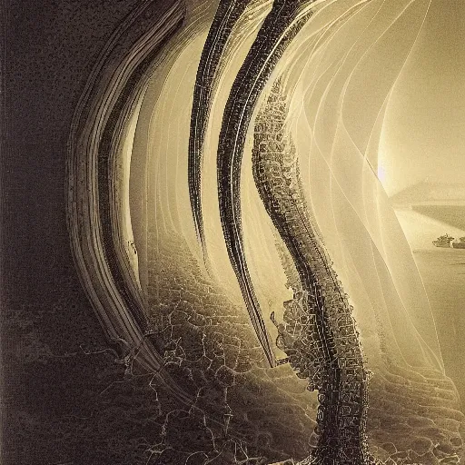 Image similar to fractals of the mind, by August Friedrich Schenck