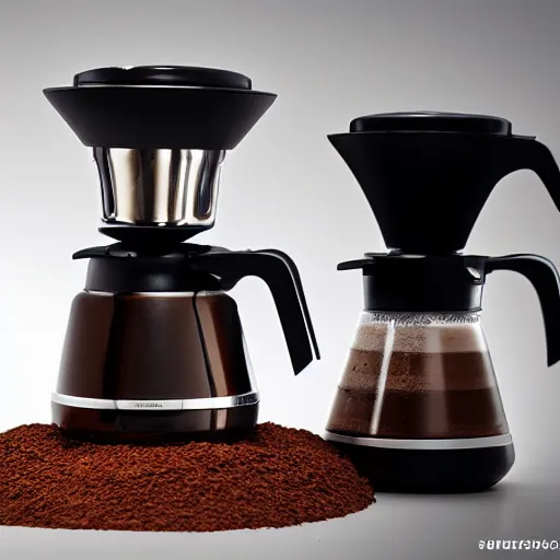 Prompt: Senseo coffee maker, product photography, studio lighting