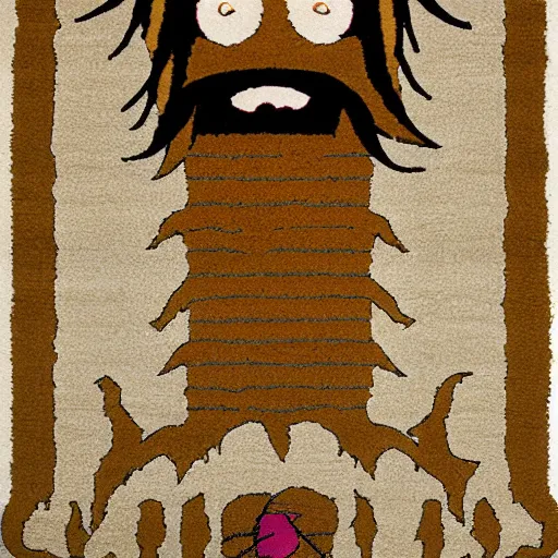 Image similar to carpet monster