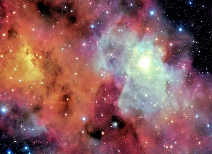 Image similar to james webb space telescope imagery of the carina nebula