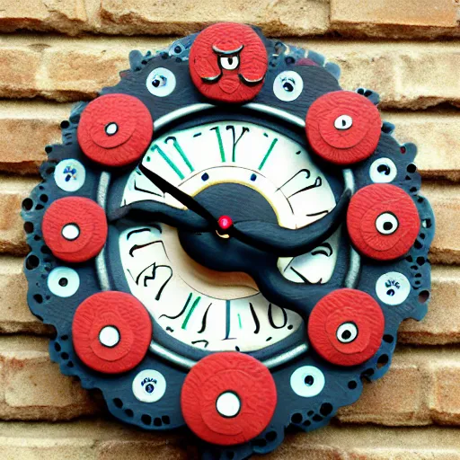 Image similar to octopus clock